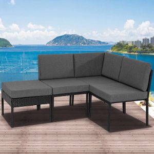 4PC Garden Lounge Set