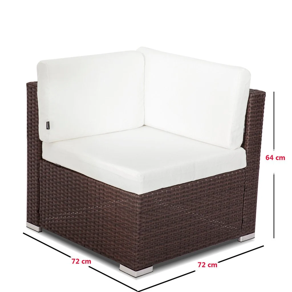 DREAMO Components Corner Sofa Size