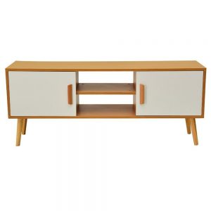 Entertainment Unit TV Unit with Ample Storage and Double-doors 120CM