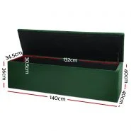 Green cheap blanket box