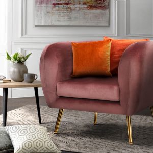 Luxury Pink Armchair